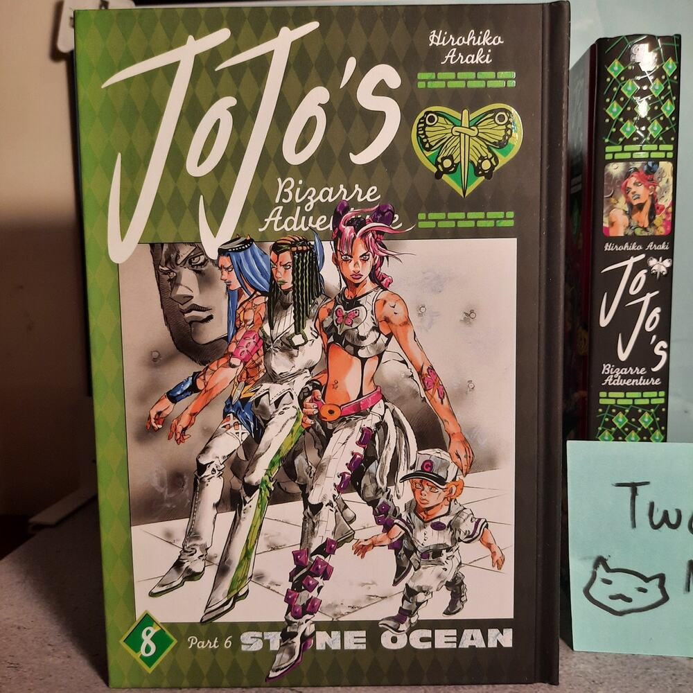 📚 Jojo's Bizarre Adventure Part 6 Vol. 8 Official English Manga